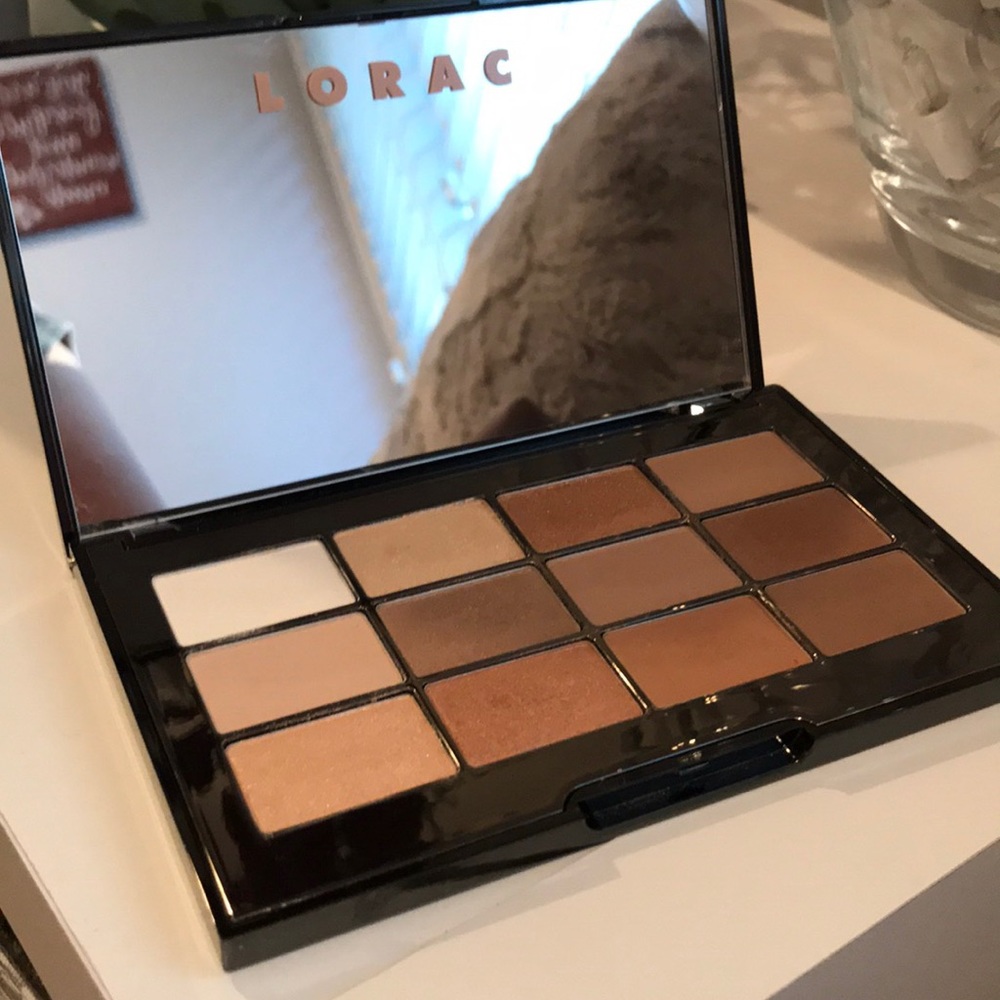 Lorac nude necessities eyeshadow pallet